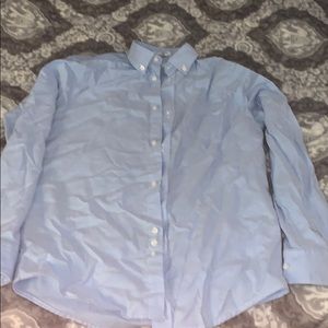 Boys IZOD 14 Reg Blue Dress Shirt